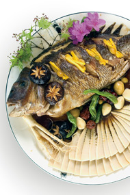 죽순도미찜